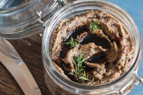 Mushroom Nut Pâté (Vegan)